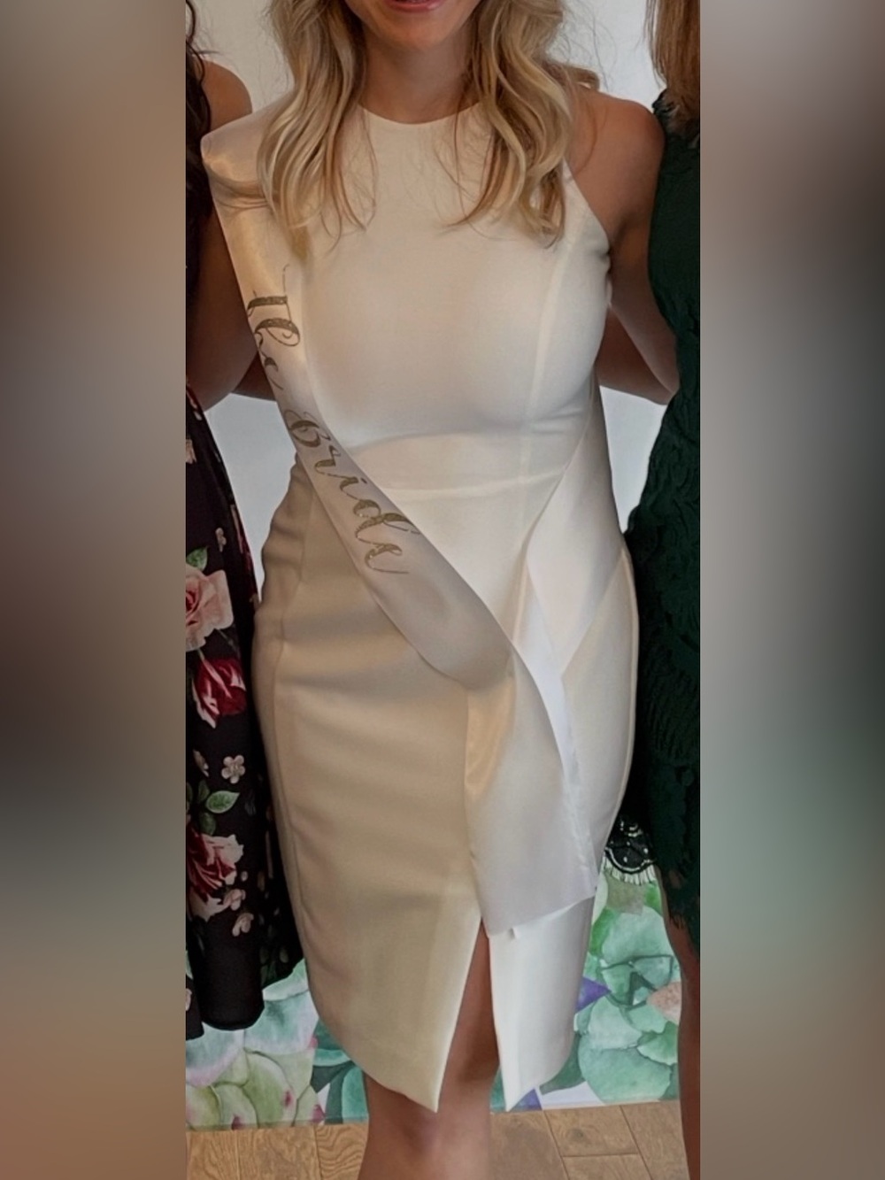 Adelyn Rae ivory cocktail dress - Picture 3 of 3